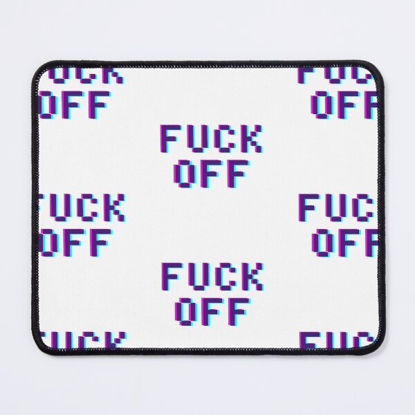 Item preview, Fuck Off PixelArt Style designed and sold by AIrtisticPrints.