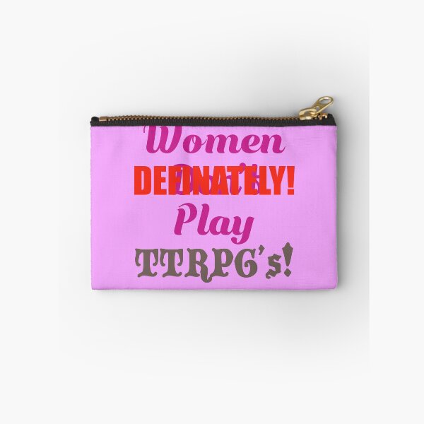 Item preview, Women DEFINATELY Play TTRPG’s! designed and sold by MultiVInhabits.