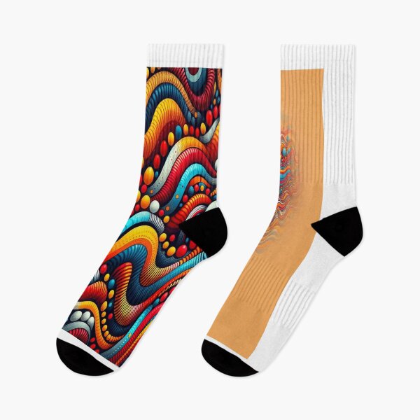 Item preview, Abstract African Dot Pattern Visual designed and sold by BubandAika.