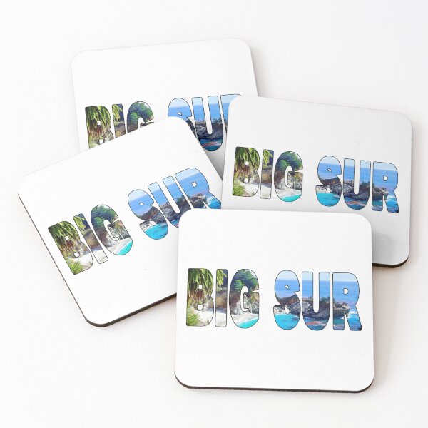 Item preview, BIG SUR - California USA McWay Waterfall Beach designed and sold by Adam Gormley.