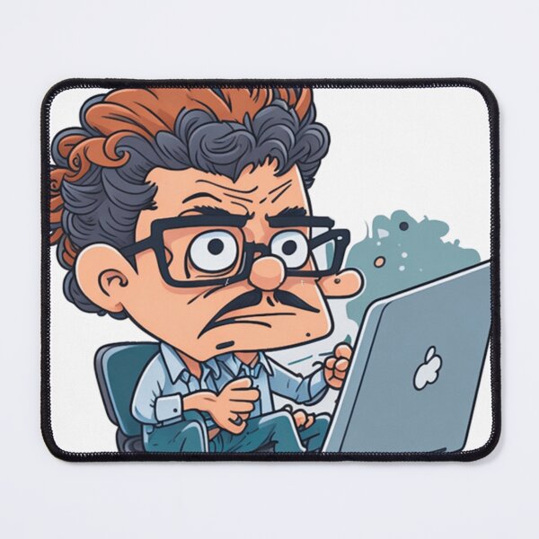 Item preview, Crazy Screenwriter Abnormal Cartoon designed and sold by PhilippineBlond.