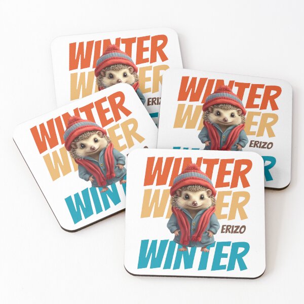 Item preview, Winter Erizo - Spanish version designed and sold by AldeaPod.