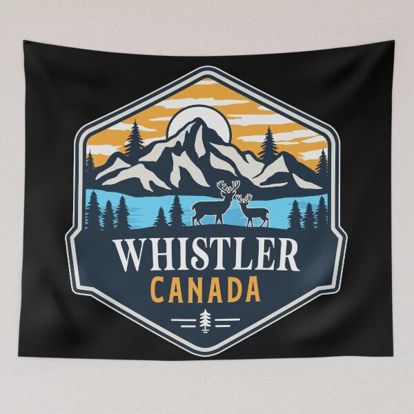 Item preview, Whistler Canada designed and sold by graphic-map.