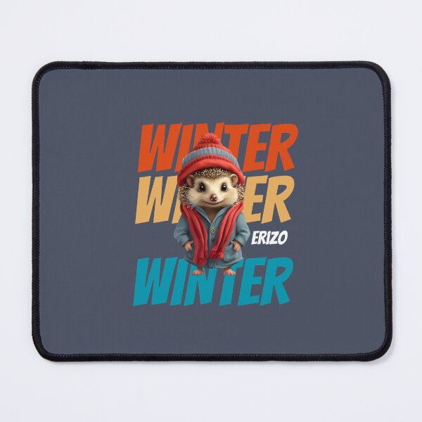 Item preview, Winter Erizo - Spanish Version designed and sold by AldeaPod.