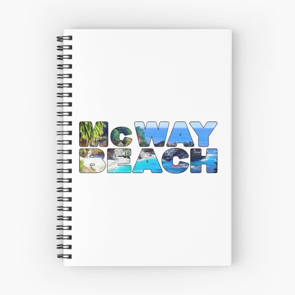 Item preview, McWAY BEACH - Big Sur Coast California USA Waterfall designed and sold by Adam Gormley.