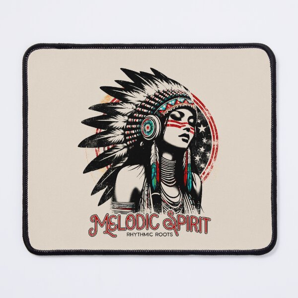 Item preview, Melodic Spirit - Indigenous Native American Indian Music designed and sold by Urban-Alien.