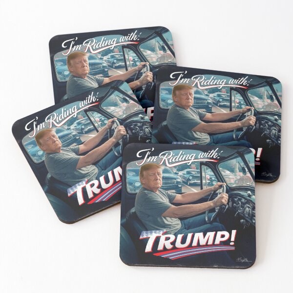 Item preview, Im riding with Trump 4 designed and sold by PhansCustoms.