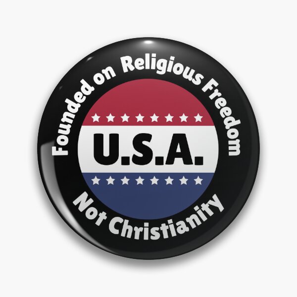 Item preview, USA: Founded on Religious Freedom, Not Christianity designed and sold by CheekyGrace.