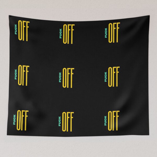 Item preview, Fuck Off designed and sold by AIrtisticPrints.