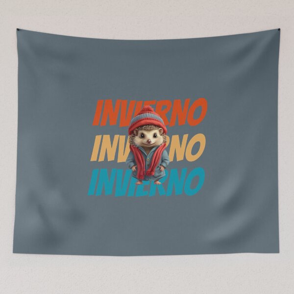 Item preview, Invierno Erizo - Spanish Version designed and sold by AldeaPod.