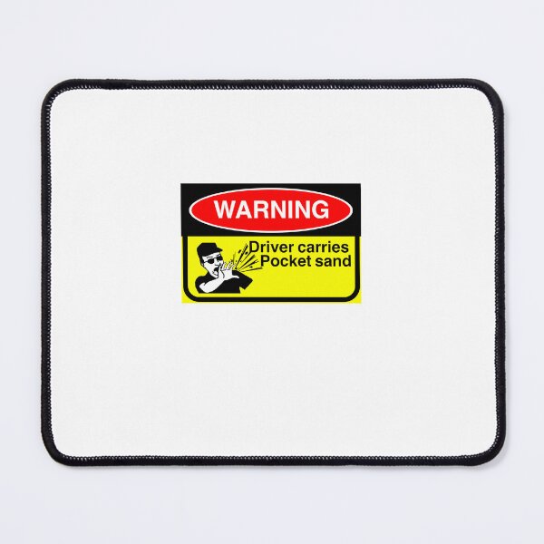Item preview, King of the hill dale pocket sand - This driver carries pocket sand warning sticker designed and sold by Gastrox.