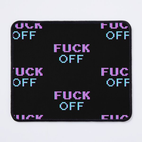 Item preview, Fuck Off PixelArt Style designed and sold by AIrtisticPrints.