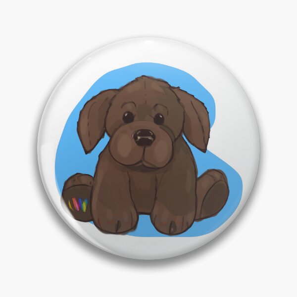 Item preview, Chocolate Labrador Webkinz Plushie designed and sold by Serv-Sibe.