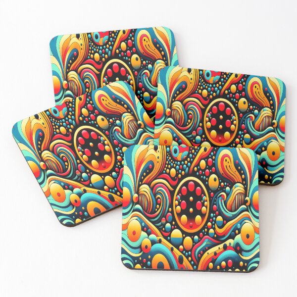 Item preview, Abstract  Dot Pattern  designed and sold by BubandAika.