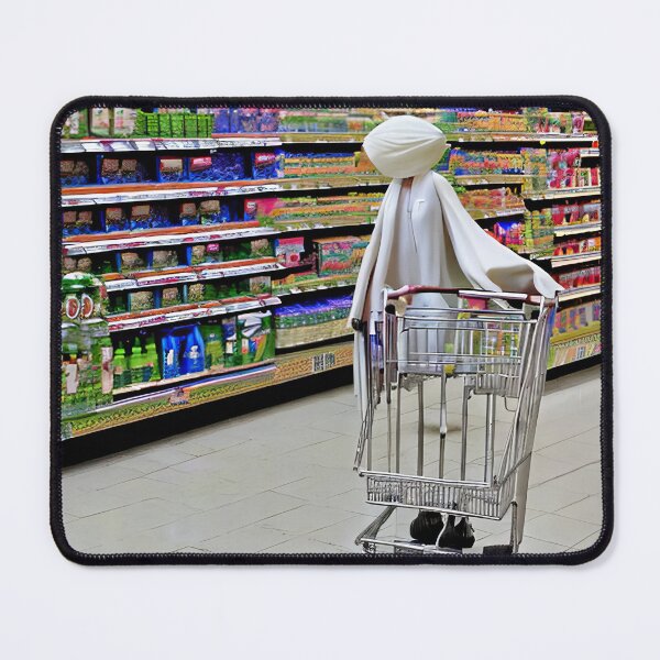 Item preview, A Ghost At The Grocery Store I designed and sold by BurningCity.