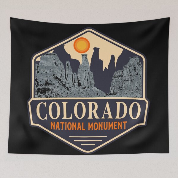 Aperçu de l'œuvre Monument national du Colorado créée et vendue par graphic-map.