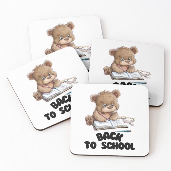 Item preview, Back-to-School Bear designed and sold by Lemon-Monday.