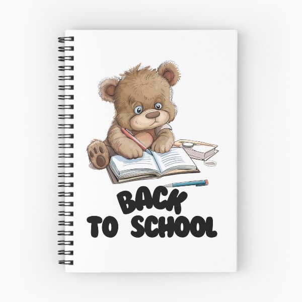 Item preview, Back-to-School Bear designed and sold by Lemon-Monday.