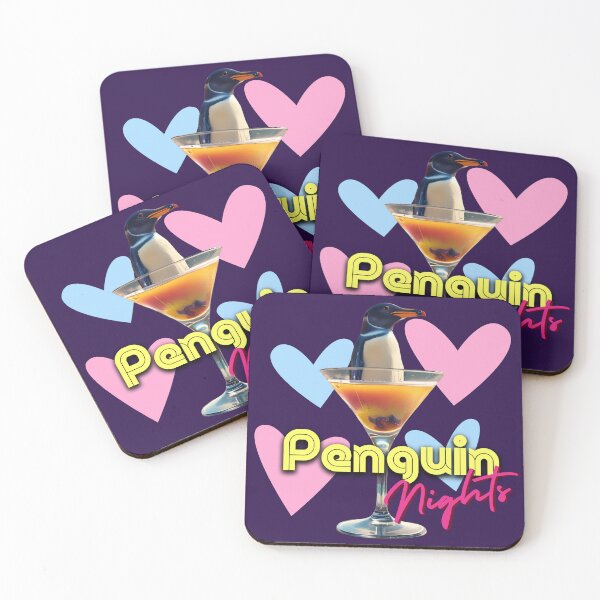 Item preview, Love Penguin Martini Nights designed and sold by pUNKnown.