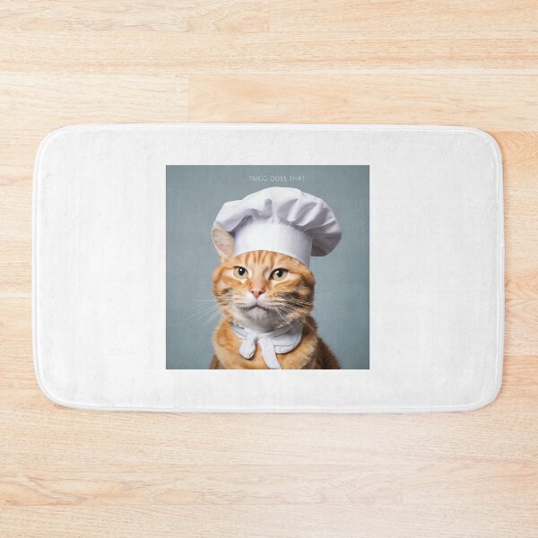 Item preview, TRIGG DOES THAT - Chef Ginger Cat designed and sold by TriggDoesThat.