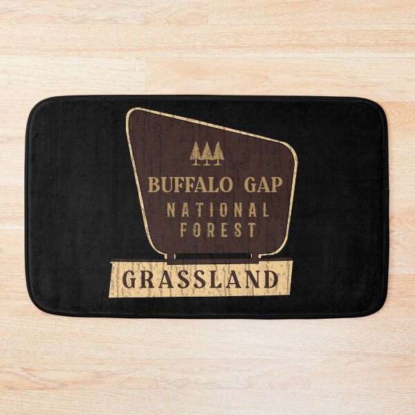 Item preview, Buffalo Gap National Grassland designed and sold by graphic-map.