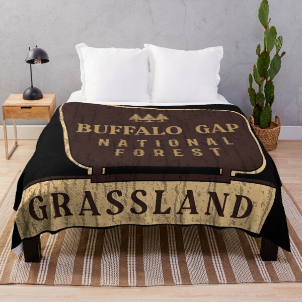 Item preview, Buffalo Gap National Grassland designed and sold by graphic-map.