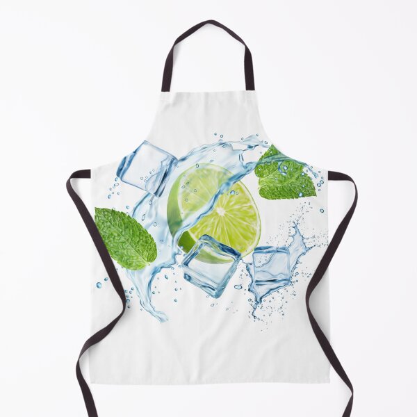 Item preview, Fresh Lime and Mint | Summer Drink Illustration ,Colorful Fruits of Fun designed and sold by Happyfreedom.