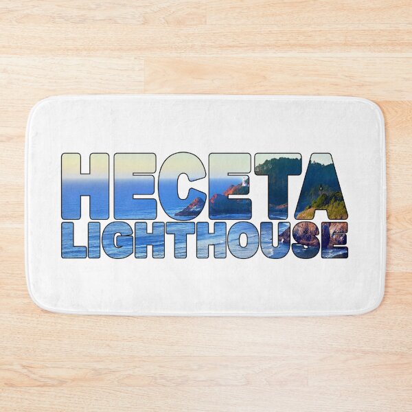 Item preview, HECETA Lighthouse - Oregon Coast USA Sunset Glow designed and sold by Adam Gormley.