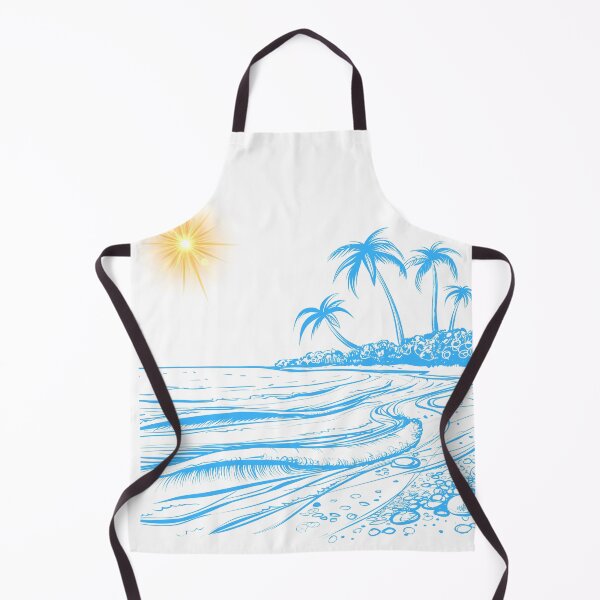 Item preview, Tropical Beach Line Art | Palm Tree and Ocean Illustration ,Colorful FUN Letters on Clothesline | Playful Typography ,Colorful Fruits of Fun designed and sold by Happyfreedom.