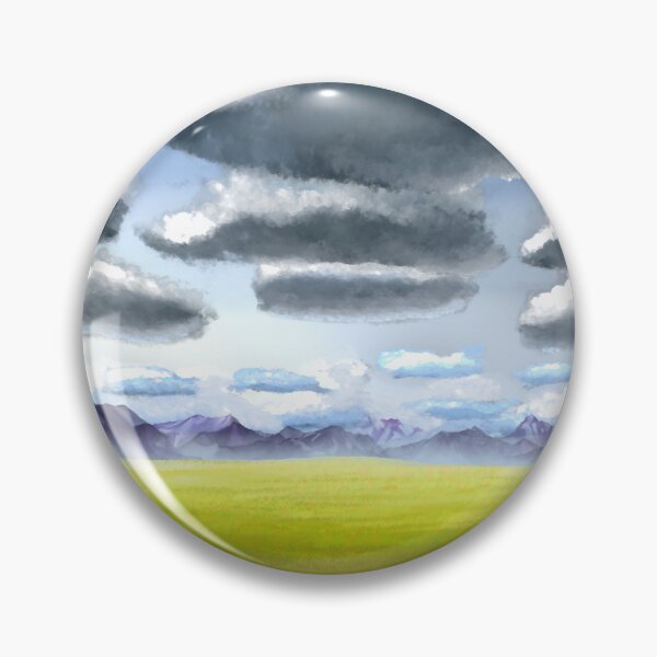 Item preview, Cloudy Summer Day designed and sold by Claire-Sesker.