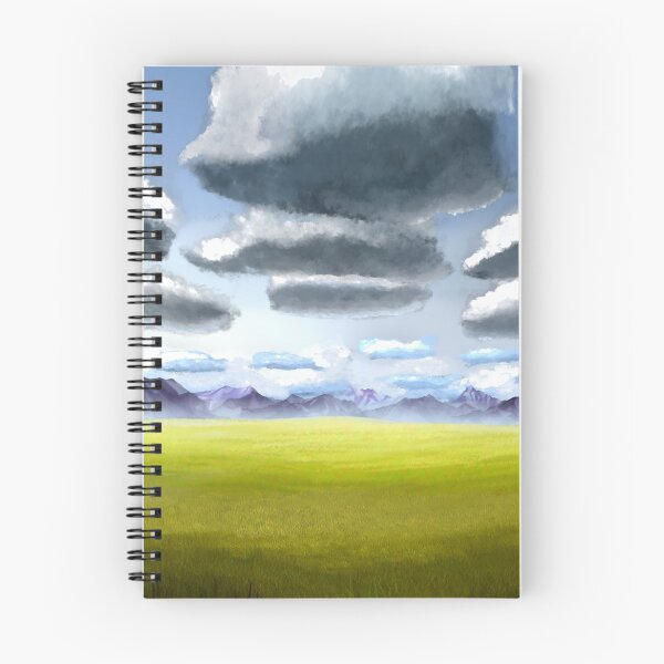 Item preview, Cloudy Summer Day designed and sold by Claire-Sesker.