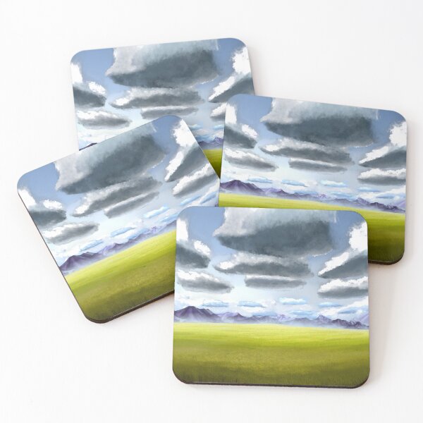 Item preview, Cloudy Summer Day designed and sold by Claire-Sesker.
