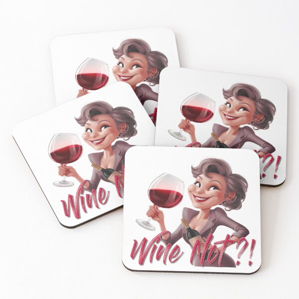 Item preview, Wine Not!? designed and sold by Black Sands Art.