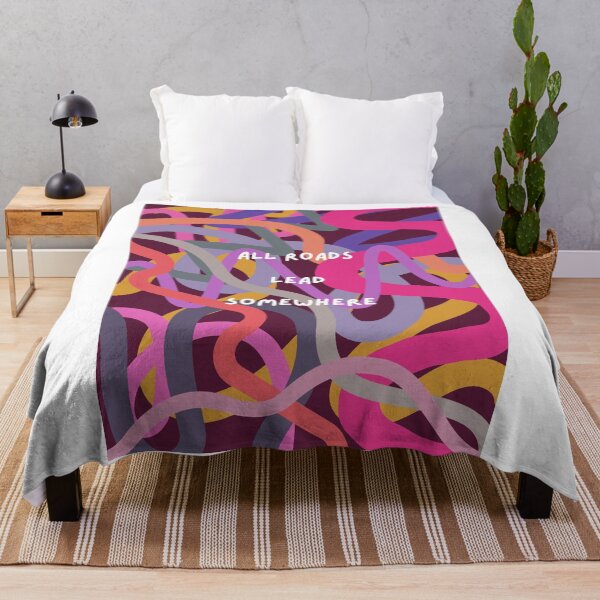 Item preview, All roads lead somewhere - inspirational, progress-forward design designed and sold by StudyPuff.