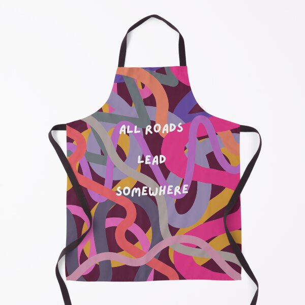 Item preview, All roads lead somewhere - inspirational, progress-forward design designed and sold by StudyPuff.