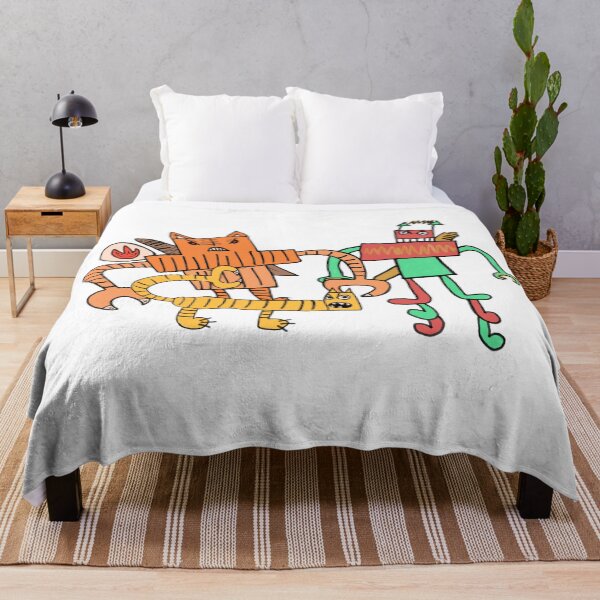 Item preview, Tiger Robot Fight!! designed and sold by Childish-Works.