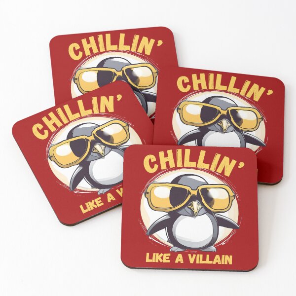 Item preview, Penguin Chillin’ Like a Villain designed and sold by pUNKnown.