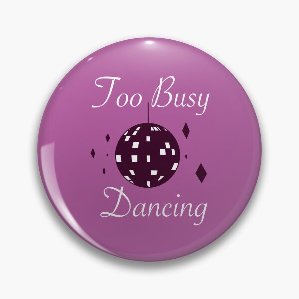 Item preview, Too Busy Dancing (white) designed and sold by MusicTime12.