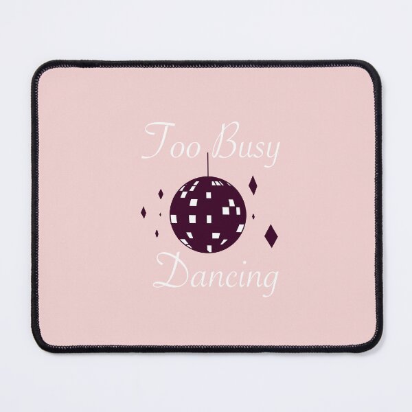 Item preview, Too Busy Dancing (white) designed and sold by MusicTime12.