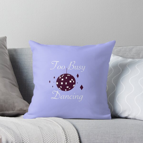 Item preview, Too Busy Dancing (white) designed and sold by MusicTime12.