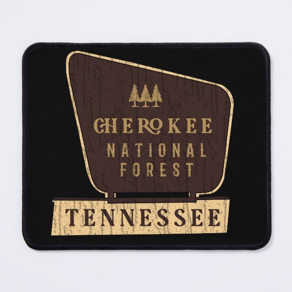 Item preview, Cherokee National Forest designed and sold by graphic-map.