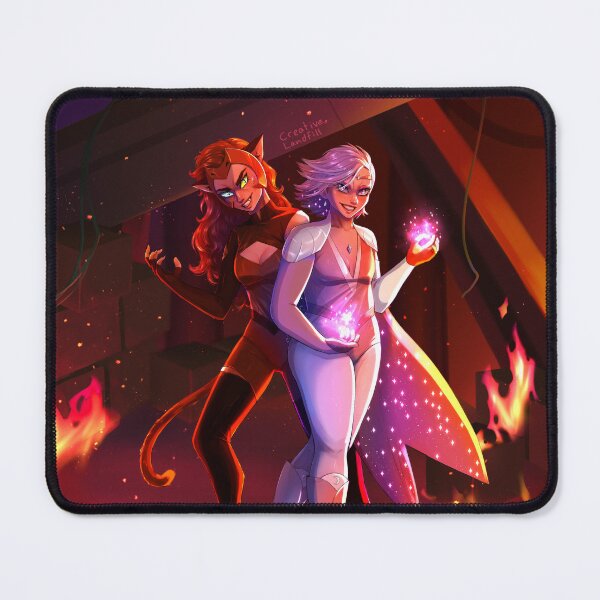 Item preview, Glimmer & Catra Team-up designed and sold by create-landfill.