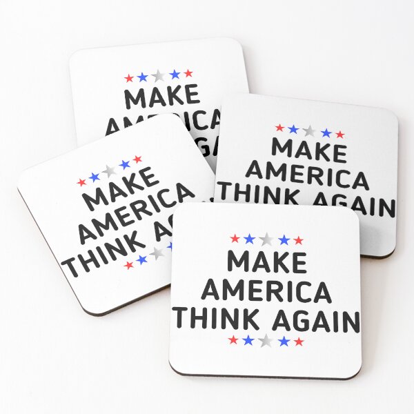 Item preview, Make America Think Again, Politics, Education  designed and sold by Teetreasure2.