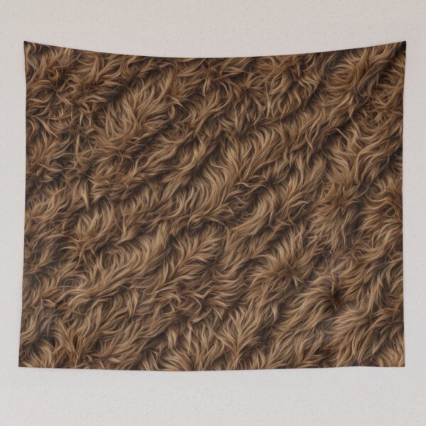 Item preview, Abstract Brown Feather Pattern designed and sold by calibrit.
