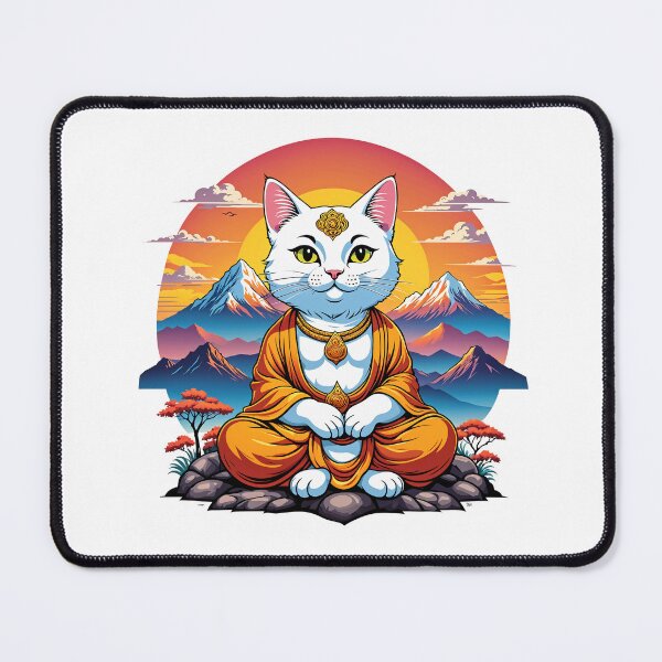 Item preview, Tiny Buddha Cat designed and sold by Roman-Designer.