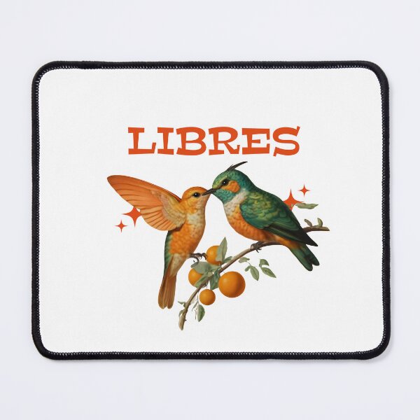 Item preview, Libres - Birds on an Orange Tree Branch designed and sold by AldeaPod.