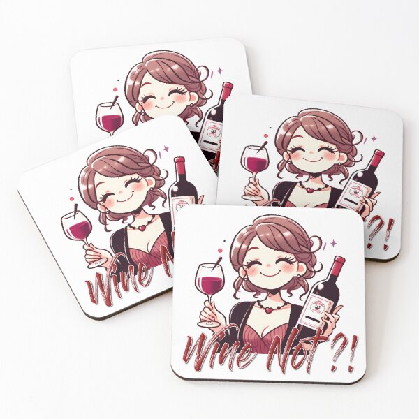 Item preview, Wine Not!? designed and sold by Black Sands Art.