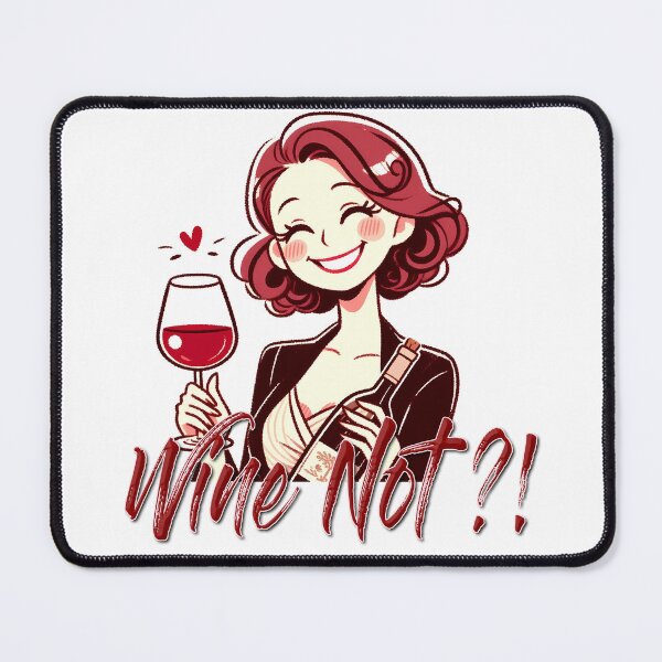 Item preview, Wine Not!? designed and sold by Black Sands Art.