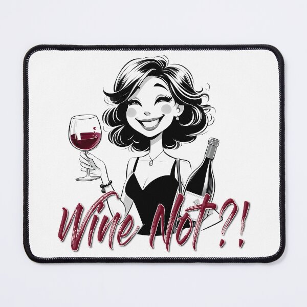 Item preview, Wine Not!? designed and sold by Black Sands Art.