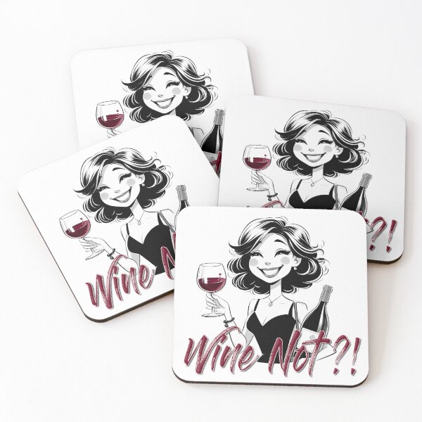 Item preview, Wine Not!? designed and sold by Black Sands Art.